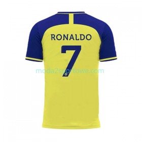 Koszulka Al-Nassr Cristiano Ronaldo 7 Domowe Stroje Piłkarskie 2022/23 Krótki Rękaw